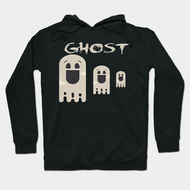 ghost t-shirt Hoodie by Silemhaf